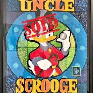 Scrooge cloth creation by Patty Peraza