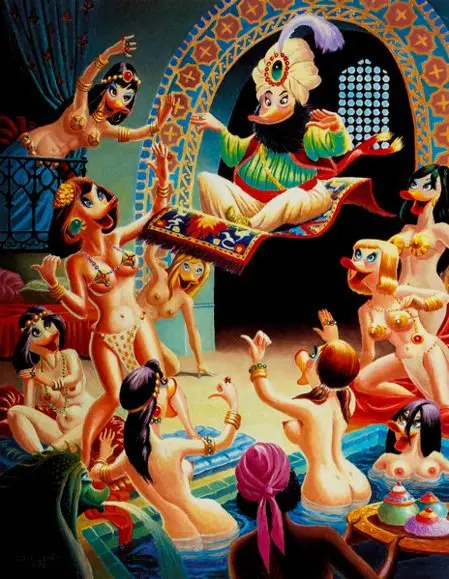 Caliph of Baghdad – Signed and numbered art print by Carl Barks