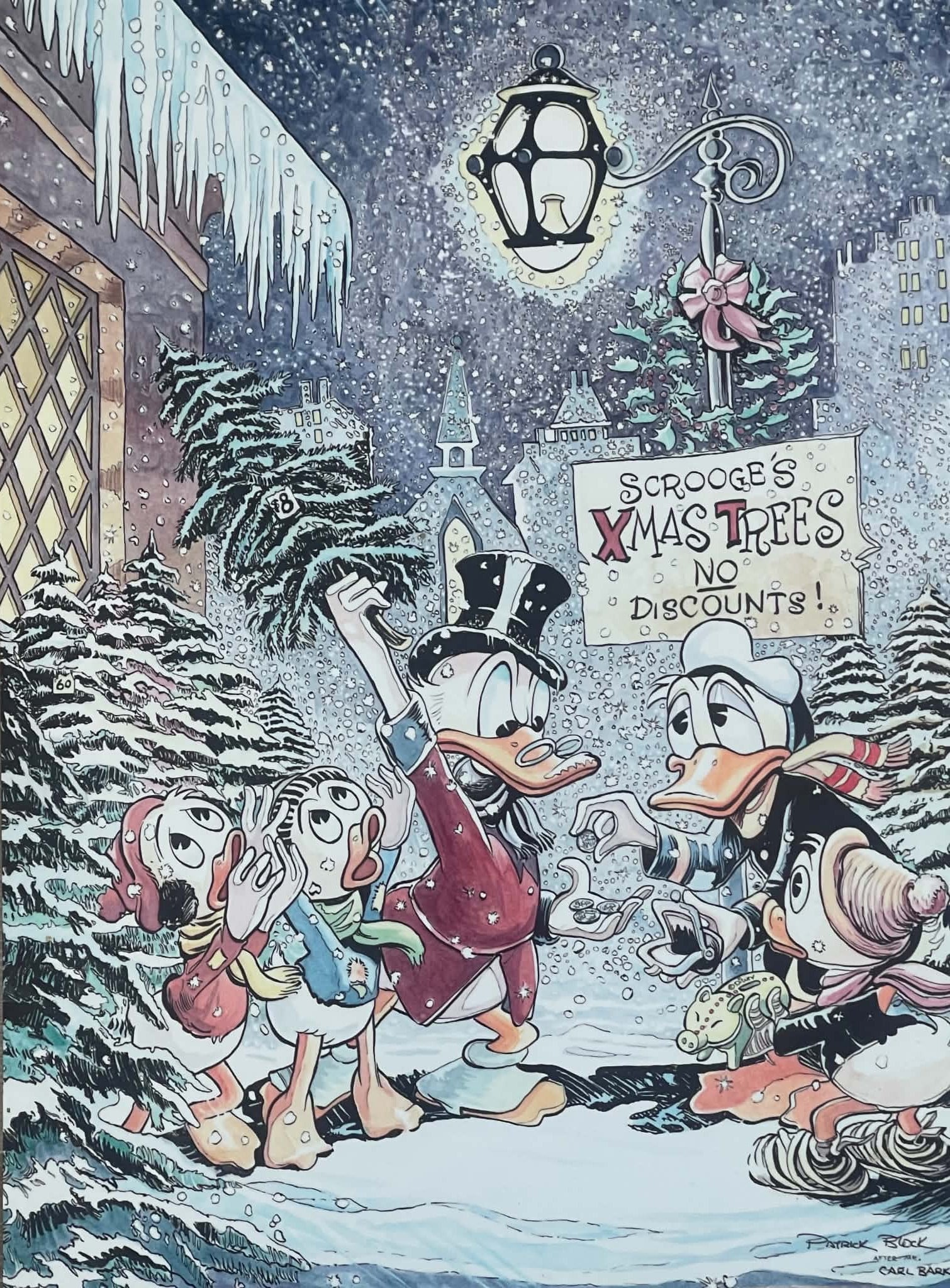 #1/1 chromaluxe print: A Christmas Trimming - Image 4