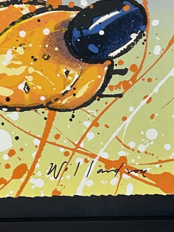 Serigraph by David Willardson: What's So Dog Gone Funny - Image 3