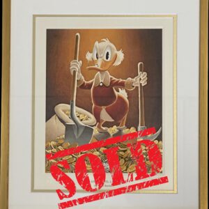 Regular Edition Carl Barks lithograph released in 1993
