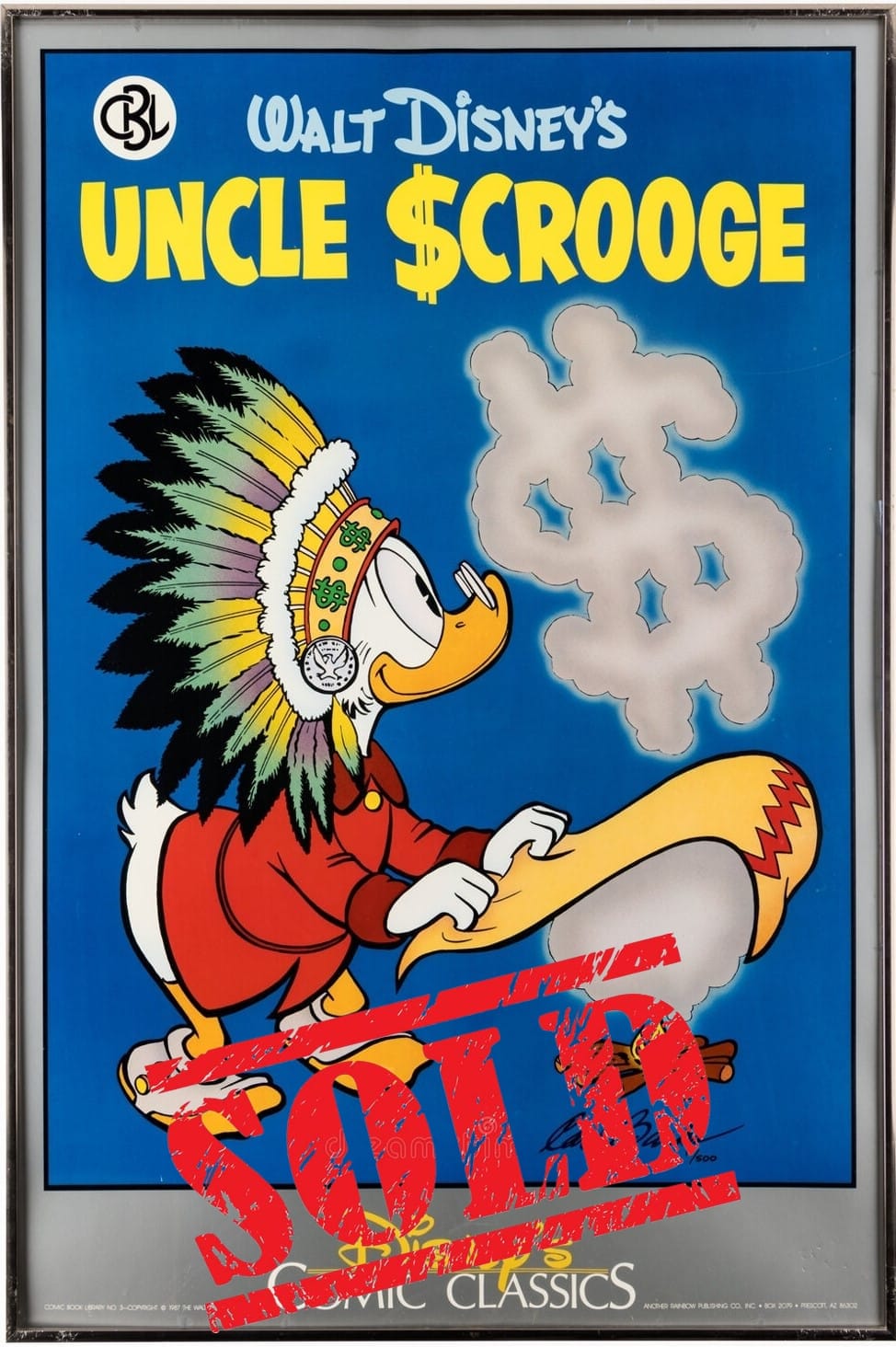 Carl Barks Comic Book Library Poster #3