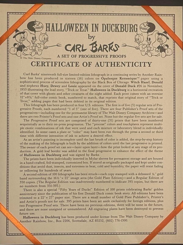 Halloween in Duckburg: A Set of Progressive Proofs - Image 7