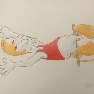 Original Watercolour: Donald Duck's 90th Anniversary
