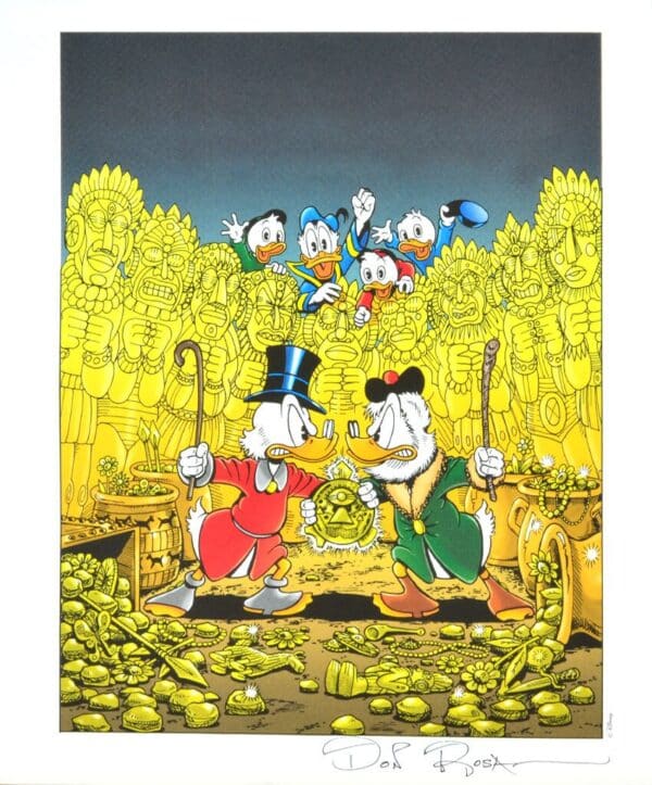 Hand signed fine art print by Don Rosa