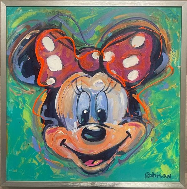 Original portrait painting set: Mickey and Minnie - Image 7