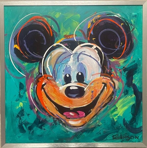 Original portrait painting set: Mickey and Minnie - Image 3