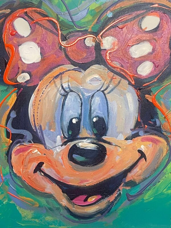 Original portrait painting set: Mickey and Minnie - Image 9