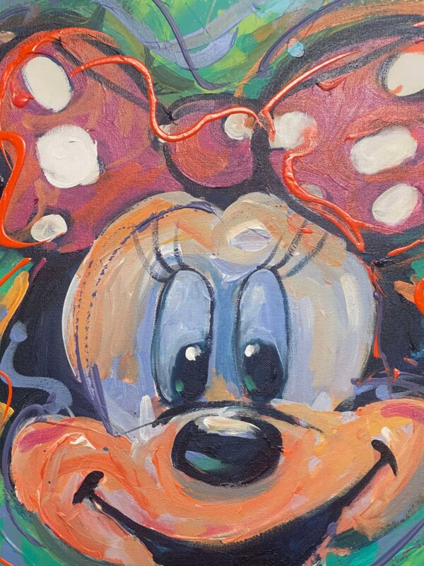 Original portrait painting set: Mickey and Minnie - Image 8