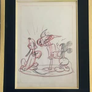 Mickey's Parrot - Original study by Manuel Gonzales