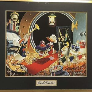 Much Ado About a Dime - rare money bin scene by Carl Barks