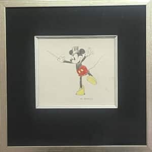 Mickey Mouse in Color - original art plus book