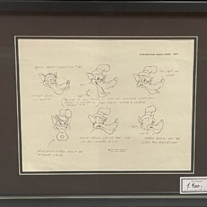 Big Bad Wolf - model sheet