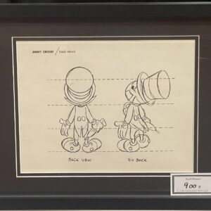 Jiminy Cricket model sheet