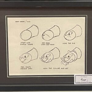 Jiminy Cricket - model sheet