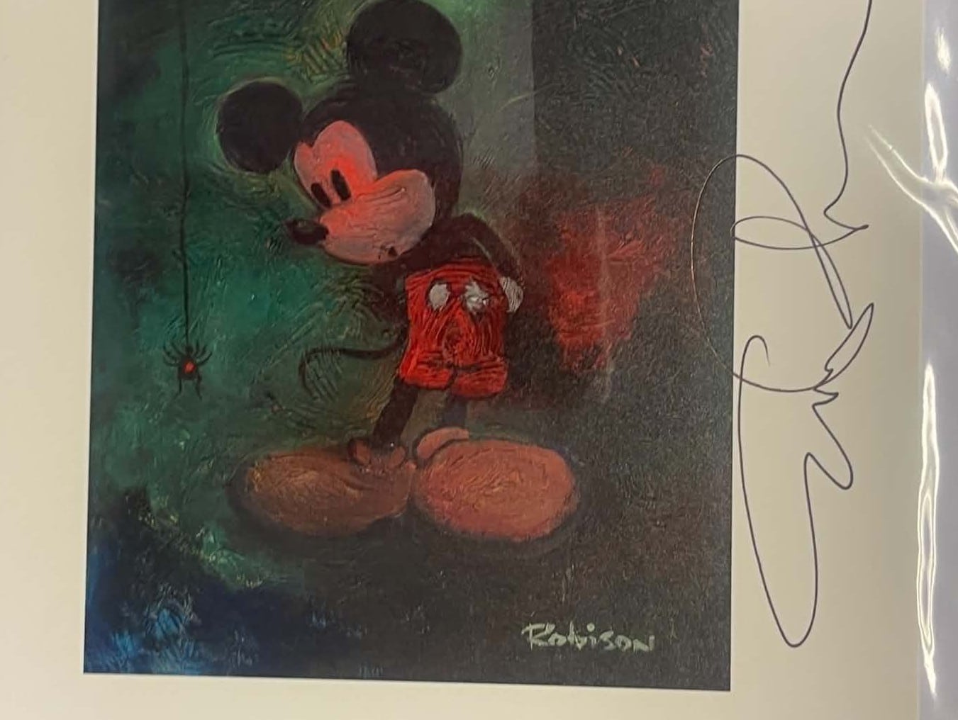 100 Mickeys lithograph: Cellar Suspense - Image 2