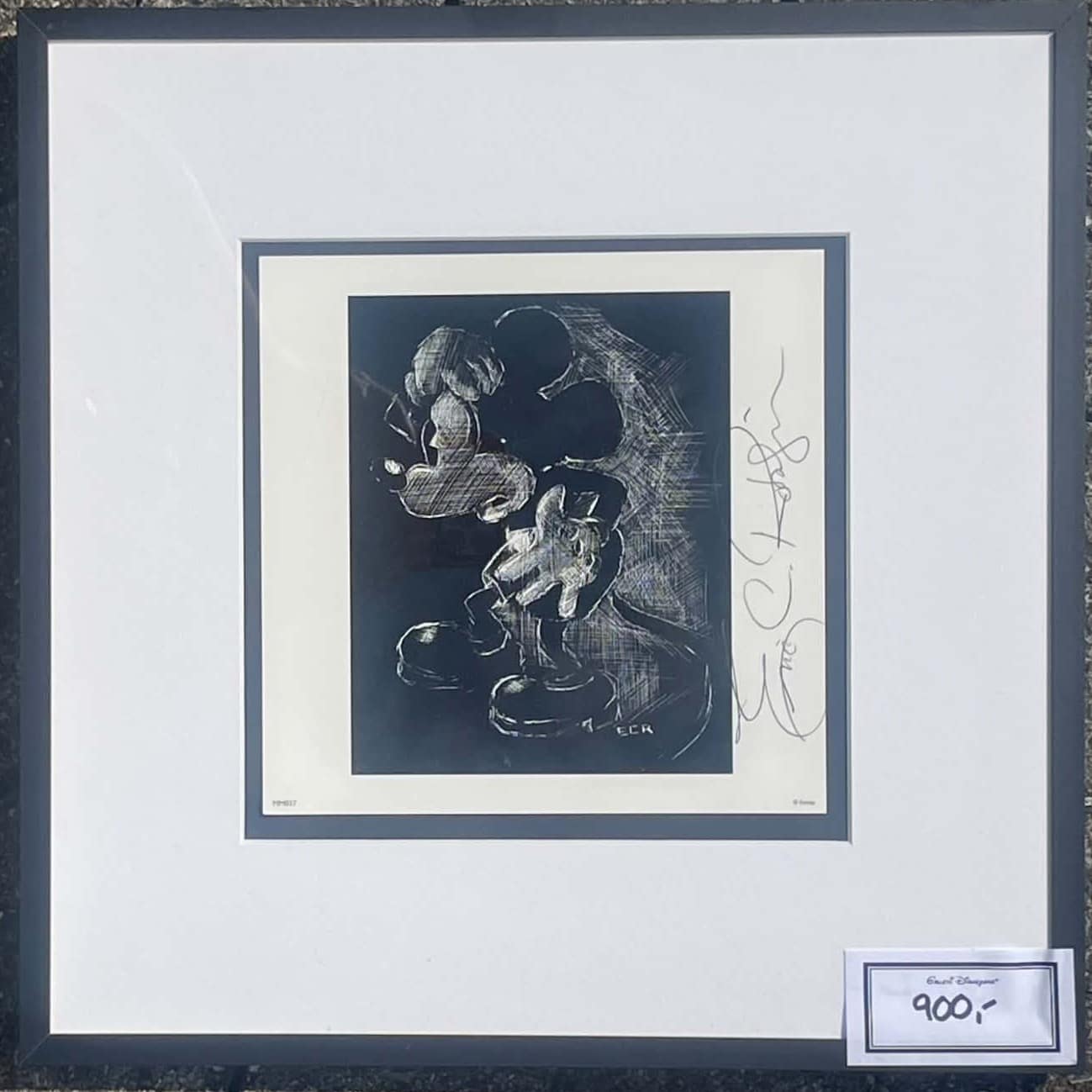 100 Mickeys lithograph: In The Dark - Image 2