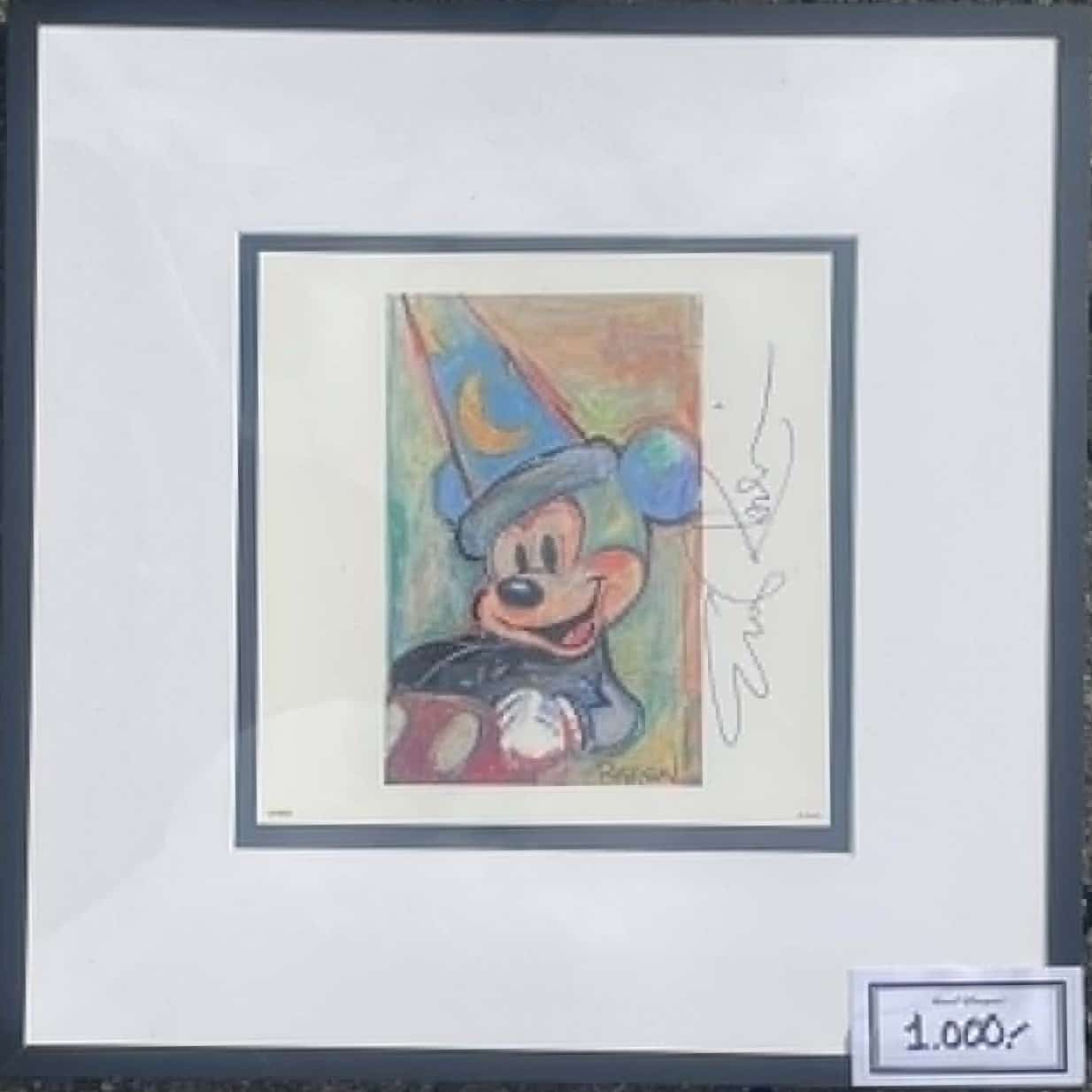 100 Mickeys lithograph: Off The Set - Image 2
