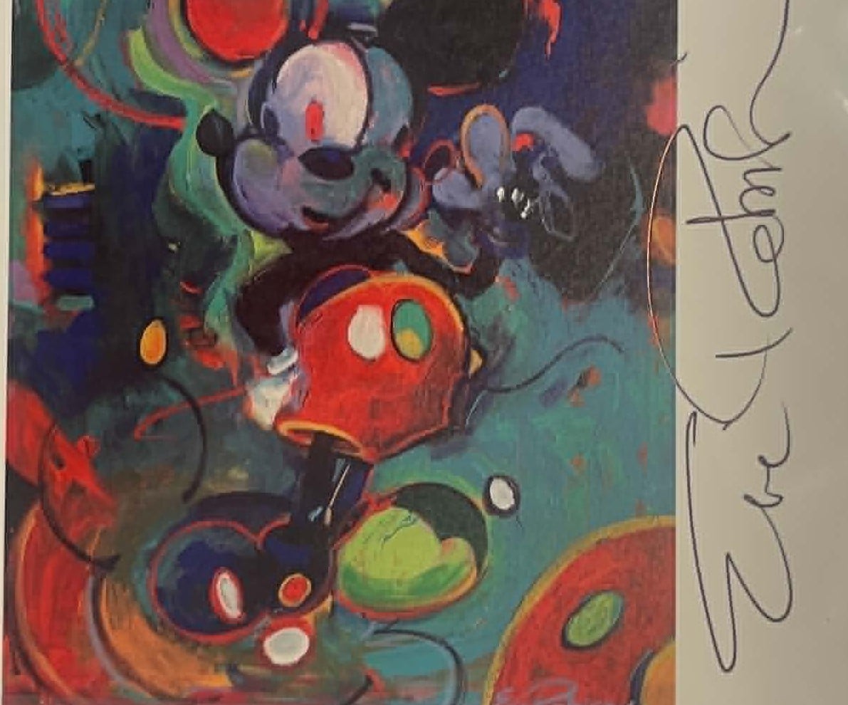 100 Mickeys lithograph: Mouse-A-Motion - Image 2