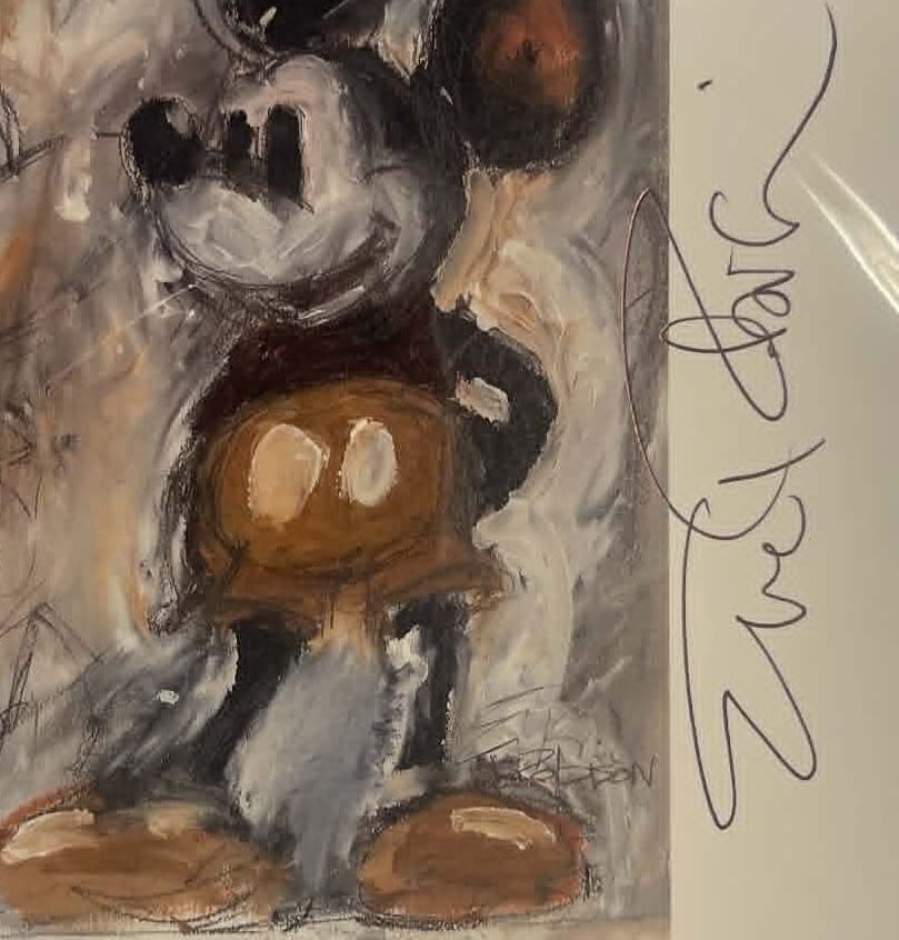 100 Mickeys lithograph: Peanut Butter and Chocolate - Image 2