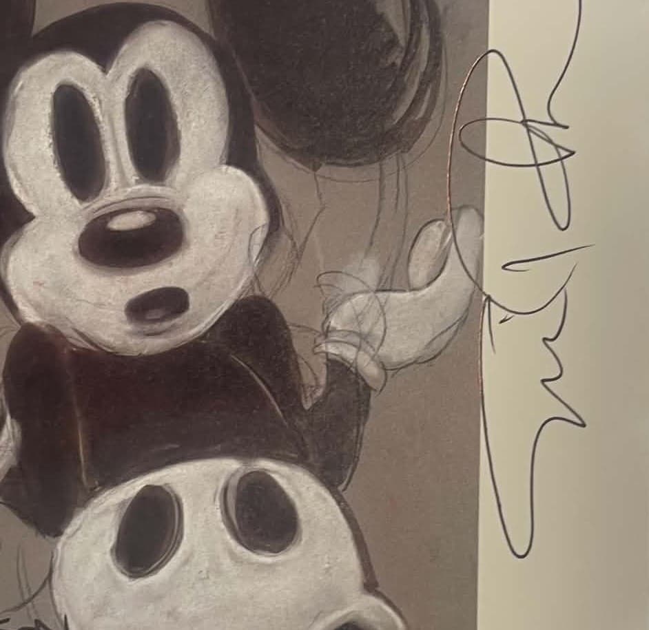 100 Mickeys lithograph: Spooked - Image 2
