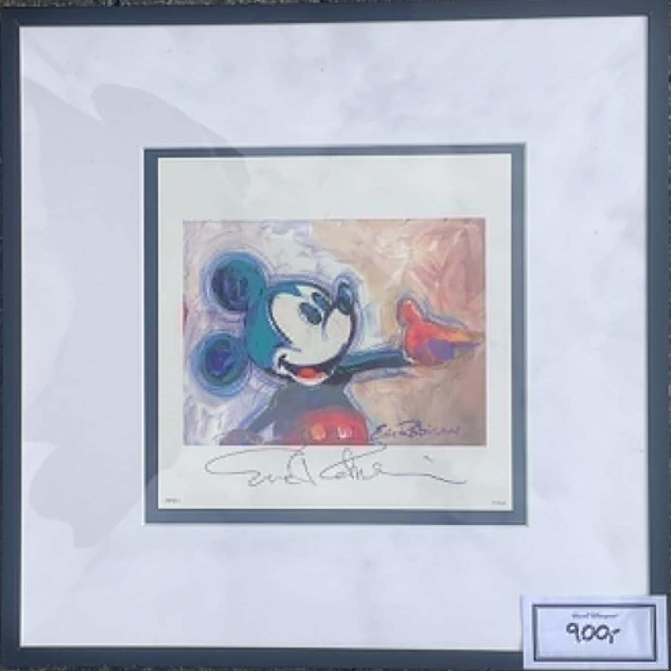 100 Mickeys lithograph: Over There - Image 2