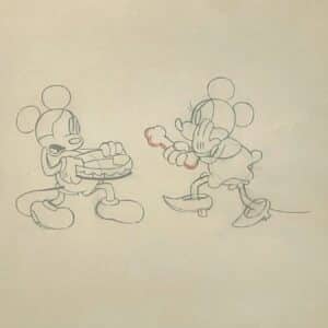 Pupply Love - Original animation drawing