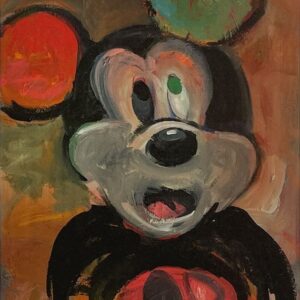 Bad Ear Day - Hand-signed Mickey Mouse lithograph by Eric Robison