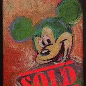 100 Mickeys lithograph: Vintage Series 6