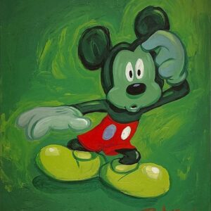 Envy - Hand-signed Mickey Mouse lithograph by Eric Robison