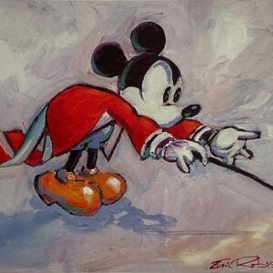 Little Maestro - Hand-signed Mickey Mouse lithograph by Eric Robison