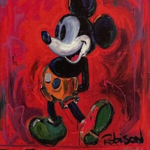 Angie's Mouse - Hand-signed Mickey Mouse lithograph by Eric Robison