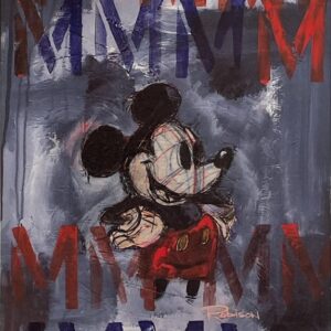 MMMouse - Hand-signed Mickey Mouse lithograph by Eric Robison