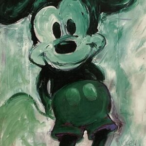 Mickey The Giant - Hand-signed Mickey Mouse lithograph by Eric Robison