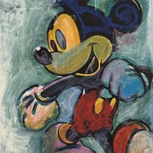 Skippin' Out - Color - Hand-signed Mickey Mouse lithograph by Eric Robison