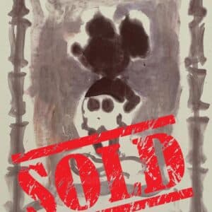 100 Mickeys lithograph: Bamboo