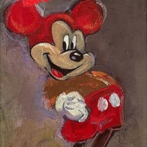 100 Mickeys lithograph: Vintage Series 3