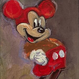 Vintage Series 3 - Hand-signed Mickey Mouse lithograph by Eric Robison