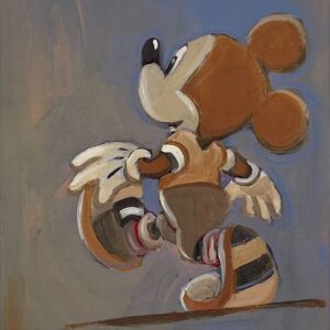 Into The Clouds - Hand-signed Mickey Mouse lithograph by Eric Robison