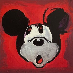 Oh! - Hand-signed Mickey Mouse lithograph by Eric Robison