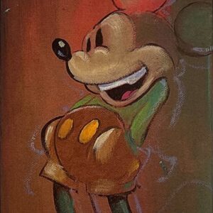 Vintage Series 4 - Hand-signed Mickey Mouse lithograph by Eric Robison