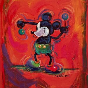 Tambour - Hand-signed Mickey Mouse lithograph by Eric Robison