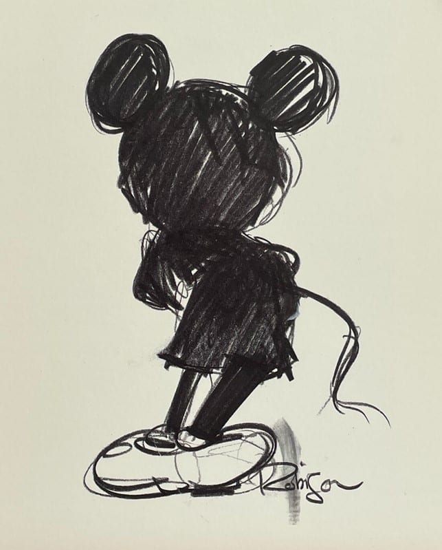 Shake It - Hand-signed Mickey Mouse lithograph by Eric Robison