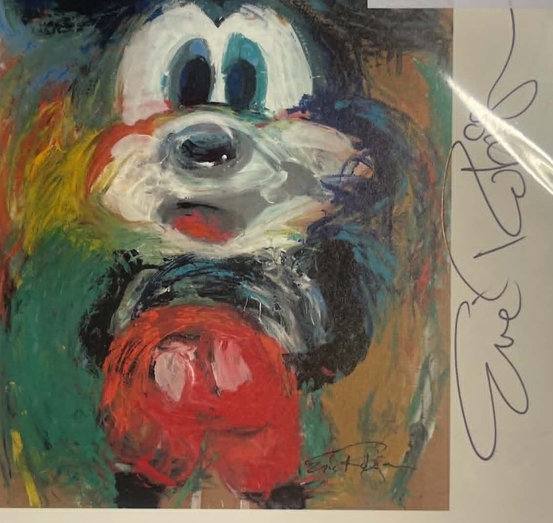100 Mickeys lithograph: Wash And Tumble - Image 2
