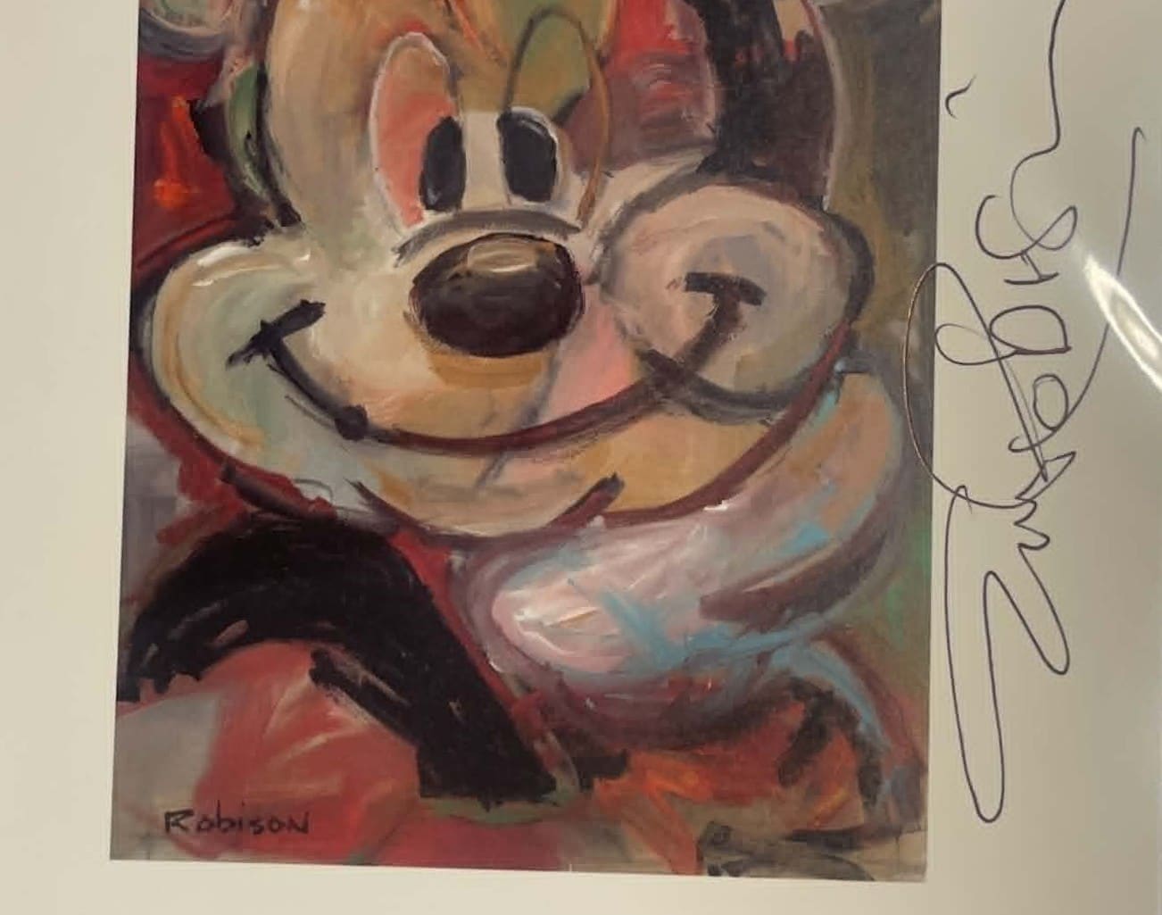 100 Mickeys lithograph: Dimples Mickey - Image 2