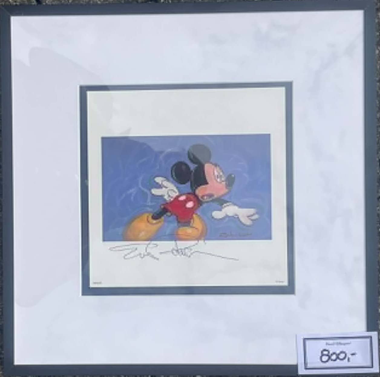 100 Mickeys lithograph: Bad News - Image 2