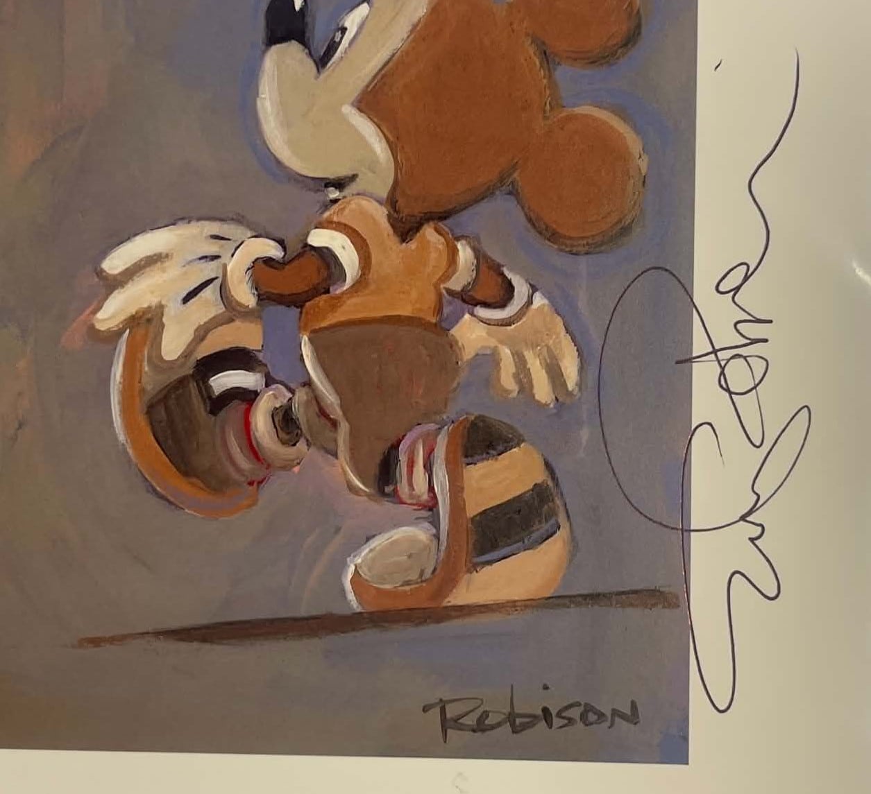 100 Mickeys lithograph: Into The Clouds - Image 2