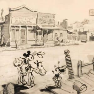 Two Gun Mickey by Leo Thiele