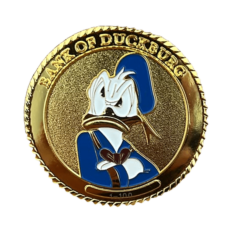 Bank of Duckburg: Live It Up, Kid! by Carl Barks - second in our new coin series