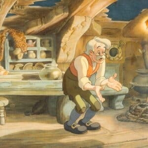 Pinocchio by Gustaf Tenggren